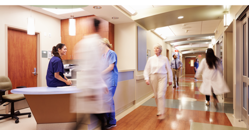 Healthcare-professionals-in-hospital-reception