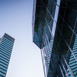 Office tower blocks with sky News Article